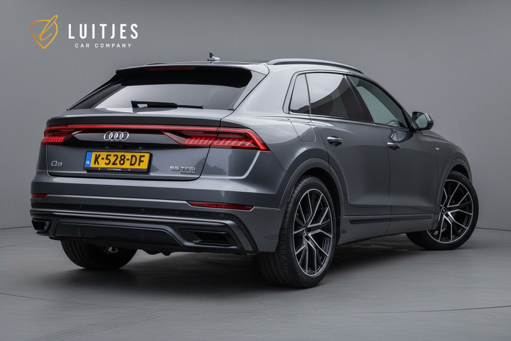 Audi Q8 55 TFSI quattro S-line I Panorama I B&O I Luchtvering I Matrix I HuD I Camera I Elek.-trekhaak I Dealer-onderhouden 51633405-1.jpg | Luitjes Car Company
