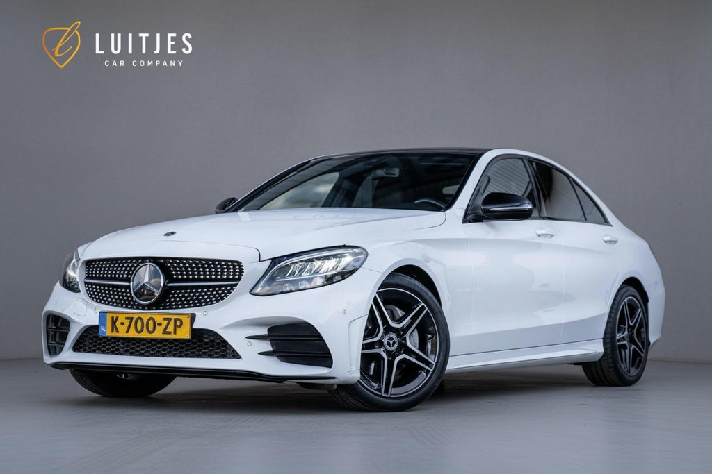 Mercedes-Benz C-Klasse 180 AMG Night-pakket|Pano|NL-auto 52247145-0.jpg | Luitjes Car Company